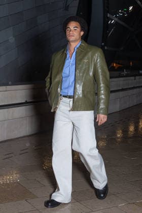 Louis Vuitton Menswear Fall Winter 2026-2027 Arrivals Theo Christine attends the Louis Vuitton Menswear Fall Winter 2026-2027 show as part of Paris Fashion Week on January 20, 2026 in Paris, France. Photo by Nasser Berzane ABACAPRESS.COM Paris France  Copyright: xBerzanexNasser ABACAx