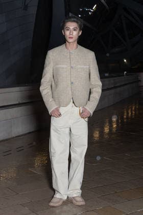 Louis Vuitton Menswear Fall Winter 2026-2027 Arrivals Dylan Wang attends the Louis Vuitton Menswear Fall Winter 2026-2027 show as part of Paris Fashion Week on January 20, 2026 in Paris, France. Photo by Nasser Berzane ABACAPRESS.COM Paris France  Copyright: xBerzanexNasser ABACAx