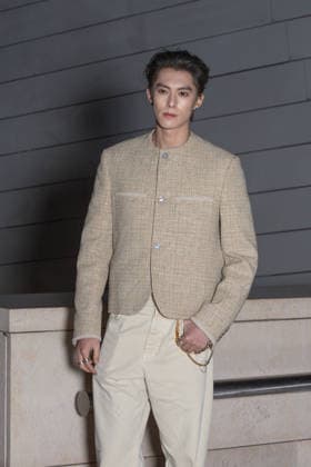 Louis Vuitton Menswear Fall Winter 2026-2027 Arrivals Dylan Wang attends the Louis Vuitton Menswear Fall Winter 2026-2027 show as part of Paris Fashion Week on January 20, 2026 in Paris, France. Photo by Nasser Berzane ABACAPRESS.COM Paris France  Copyright: xBerzanexNasser ABACAx
