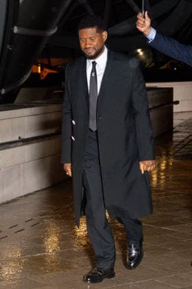 Louis Vuitton Menswear Fall Winter 2026-2027 Arrivals Usher attends the Louis Vuitton Menswear Fall Winter 2026-2027 show as part of Paris Fashion Week on January 20, 2026 in Paris, France. Photo by Nasser Berzane ABACAPRESS.COM Paris France  Copyright: xBerzanexNasser ABACAx