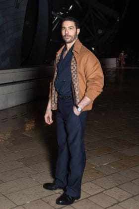 Louis Vuitton Menswear Fall Winter 2026-2027 Arrivals Tahar Rahim attends the Louis Vuitton Menswear Fall Winter 2026-2027 show as part of Paris Fashion Week on January 20, 2026 in Paris, France. Photo by Nasser Berzane ABACAPRESS.COM Paris France  Copyright: xBerzanexNasser ABACAx