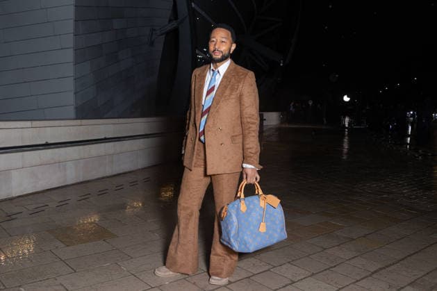 Louis Vuitton Menswear Fall Winter 2026-2027 Arrivals John Legend attends the Louis Vuitton Menswear Fall Winter 2026-2027 show as part of Paris Fashion Week on January 20, 2026 in Paris, France. Photo by Nasser Berzane ABACAPRESS.COM Paris France  Copyright: xBerzanexNasser ABACAx