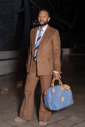 Louis Vuitton Menswear Fall Winter 2026-2027 Arrivals John Legend attends the Louis Vuitton Menswear Fall Winter 2026-2027 show as part of Paris Fashion Week on January 20, 2026 in Paris, France. Photo by Nasser Berzane ABACAPRESS.COM Paris France  Copyright: xBerzanexNasser ABACAx
