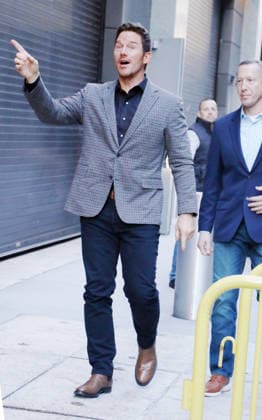 January 20 2026 Chris Pratt on Good Morning America to talk about new movie Mercy in New York.January 20 2026 Copyright: xRW Mediapunchx