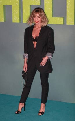 Shelter film premiere London, UK. Nadiya Bychkova at the Shelter film premiere. Leicester Square. 20th January 2026. LMK11-S200126 001. Steve Bealing Landmark Media 
