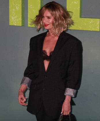Shelter film premiere London, UK. Nadiya Bychkova at the Shelter film premiere. Leicester Square. 20th January 2026. LMK11-S200126 001. Steve Bealing Landmark Media 