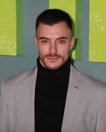 Shelter film premiere London, UK. Brian Vigier at the Shelter film premiere. Leicester Square. 20th January 2026. LMK11-S200126 001. Steve Bealing Landmark Media 