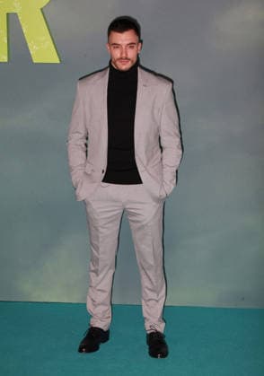 Shelter film premiere London, UK. Brian Vigier at the Shelter film premiere. Leicester Square. 20th January 2026. LMK11-S200126 001. Steve Bealing Landmark Media 