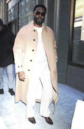 NEW YORK, NY - JANUARY 20: Yahya Abdul-Mateen II seen at Good Morning America on January 20 2026 in New York City. Copyright: xRW MediaPunchx
