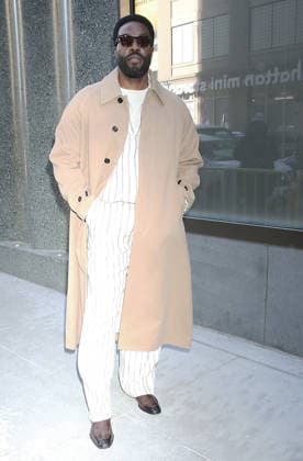 NEW YORK, NY - JANUARY 20: Yahya Abdul-Mateen II seen at Good Morning America on January 20 2026 in New York City. Copyright: xRW MediaPunchx