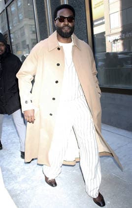 NEW YORK, NY - JANUARY 20: Yahya Abdul-Mateen II seen at Good Morning America on January 20 2026 in New York City. Copyright: xRW MediaPunchx