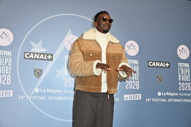 29th Comedy Film Festival - L Alpe Du Huez Ahmed Sylla posing for a photocall during the 29th Comedy Film Festival in L Alpe d’Huez, France, on January 20, 2026. Photo by Mireille Ampilhac ABACAPRESS.COM Paris France  Copyright: xAmpilhacxMireille ABACAx