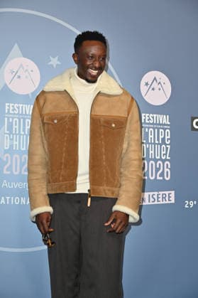 29th Comedy Film Festival - L Alpe Du Huez Ahmed Sylla posing for a photocall during the 29th Comedy Film Festival in L Alpe d’Huez, France, on January 20, 2026. Photo by Mireille Ampilhac ABACAPRESS.COM Paris France  Copyright: xAmpilhacxMireille ABACAx