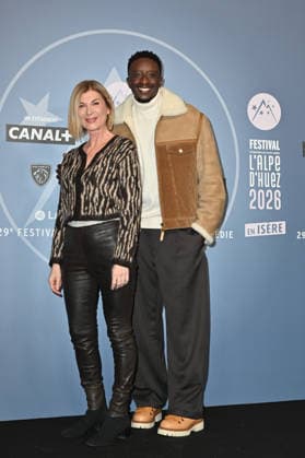 29th Comedy Film Festival - L Alpe Du Huez Michele Laroque and Ahmed Sylla posing for a photocall during the 29th Comedy Film Festival in L Alpe d’Huez, France, on January 20, 2026. Photo by Mireille Ampilhac ABACAPRESS.COM Paris France  Copyright: xAmpilhacxMireille ABACAx
