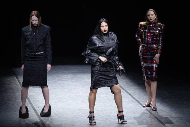 Models walk the runway during Jeanne Friot menswear ready to wear Fall Winter 2026 fashion show at Paris Fashion Week Des mannequins sur le podium du defile pret a porter homme Automne Hiver 2026 de Jeanne Friot pendant la semaine de la mode a Paris 452369 2026 01 20  Copyright: xSebastienxFremontx xStarfacex STAR_452369_006