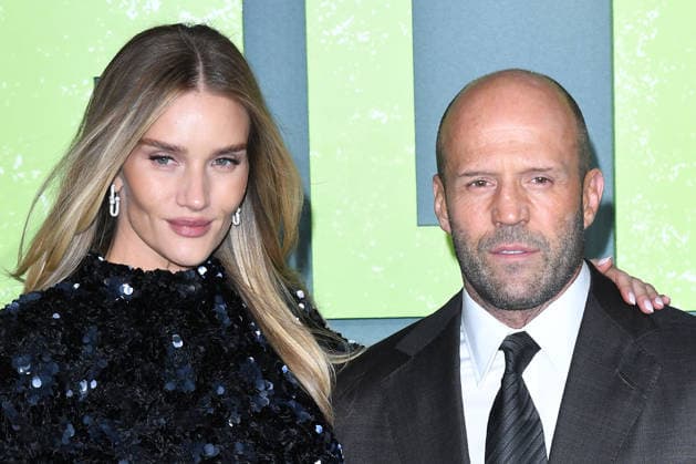 Shelter UK Premiere at Cineworld Leicester Square LONDON, ENGLAND - JANUARY 20: Rosie Huntington-Whiteley, Jason Statham attending the Shelter UK Premiere at Cineworld Leicester Square on January 20, 2026 in London, England. CAP MAR MAR Great Britain Copyright: xMartinxHarris CapitalxPicturesx