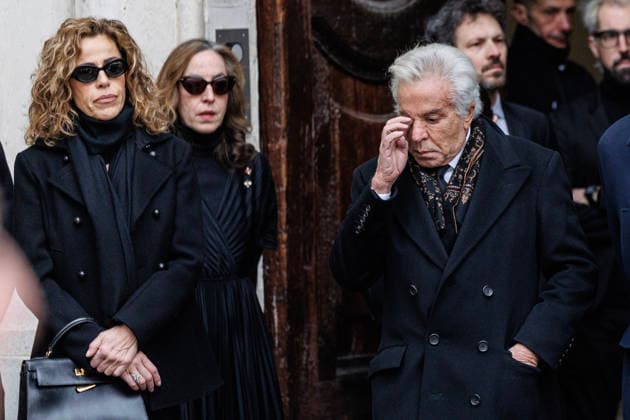 January 21, 2026, Rome, Italia, Italy: Valentino Garavani s funeral chapel, Giancarlo Giammetti . Rome, Italy 21 January 2026 Rome Italy  - ZUMAa289 20260121_zia_a289_001 Copyright: xFrancescoxFotiax