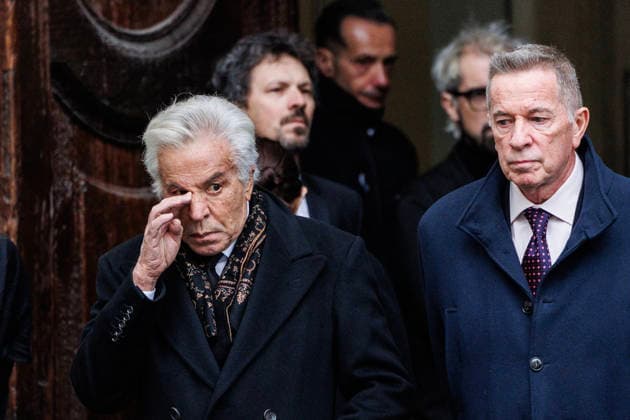 January 21, 2026, Rome, Italia, Italy: Valentino Garavani s funeral chapel, Giancarlo Giammetti . Rome, Italy 21 January 2026 Rome Italy  - ZUMAa289 20260121_zia_a289_003 Copyright: xFrancescoxFotiax