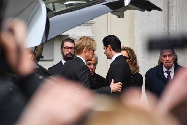 Rome, Death of Valentino Garavani - Chapel of Rest in Rome at his Foundation in Piazza Mignanelli - Arrival of the coffin  Copyright: xVincenzoxLandix xipa-agency.netx xDxAngelo Landix IPA_Agency_IPA70364343