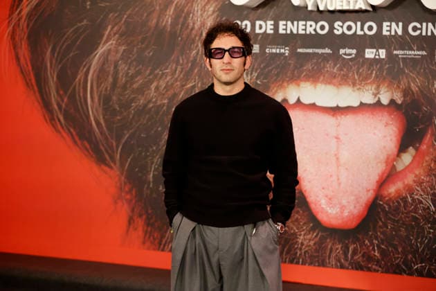 Photocall of the film Aída y Vuelta in Madrid Actor David Castillo poses at the photocall for the presentation of the film Aída y Vuelta at the Espacio Movistar in Gran Vía, on January 21, 2026, in Madrid Spain The film that will be the jump to the big screen of the series Aída on January 30, 2026 PHOTOCALL CINE AÍDA Y VUELTA PREMIERE JANUARY 21, 2026 Antonio Gutié Madrid Madrid Madrid Spain  Copyright: xAntonioxGutiÃ rrezx 7233764