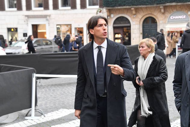 Rome, Death of Valentino Garavani - Chapel of Rest in Rome at his Foundation in Piazza Mignanelli - In the photo: Councillor for Culture of the Municipality of Rome Alessandro Onorato  Copyright: xGiandomenicoxD Angelox xipa-agency.netx xDxAngelo Landix IPA_Agency_IPA70366107