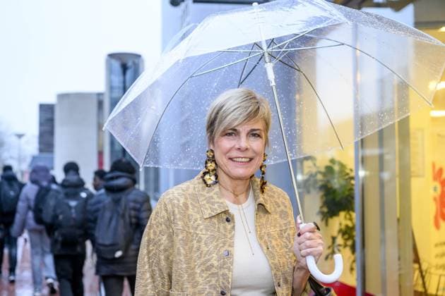 Amsterdam, The Netherlands, 2026-01-21 05:00:49 AMSTERDAM, January 21, 2026, OBA Princess Laurentien reads during the National Reading Breakfast at the Amsterdam Public Library (OBA), Reigersbos location. Twenty years ago, at this same location, the Princess read for the first time during the National Reading Days. The Reading Breakfast traditionally kicks off the National Reading Days campaign. PHOTO: NLBeeld Patrick van Emst Credit: NL Beeld Patrick van Emst  Copyright: xx x