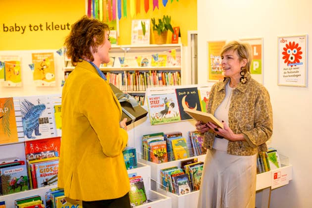 21-01-2026 Amsterdam Princess Laurentien during the National Reading Breakfast at the Amsterdam Public Library (OBA), Reigersbos in Amsterdam. Â  Copyright: xPPEx