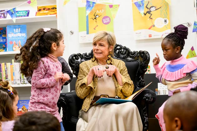 21-01-2026 Amsterdam Princess Laurentien during the National Reading Breakfast at the Amsterdam Public Library (OBA), Reigersbos in Amsterdam. Â  Copyright: xPPEx