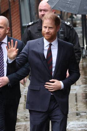 . 21 01 2026. London, United Kingdom. Prince Harry, the Duke of Sussex, arriving at the High Court in London, on day three of his trial against Associated Newspapers.  xStephenxLockx xi-Imagesx IIM-26522-0002
