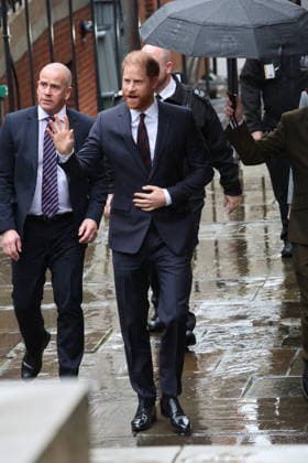 . 21 01 2026. London, United Kingdom. Prince Harry, the Duke of Sussex, arriving at the High Court in London, on day three of his trial against Associated Newspapers.  xStephenxLockx xi-Imagesx IIM-26522-0003