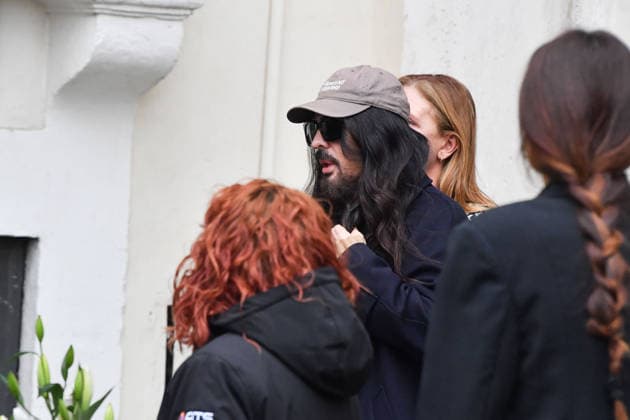 Rome, Death of Valentino Garavani - Chapel of Rest in Rome at his Foundation in Piazza Mignanelli - In the photo: Alessandro Michele  Copyright: xGiandomenicoxD Angelox xipa-agency.netx xDxAngelo Landix IPA_Agency_IPA70367841