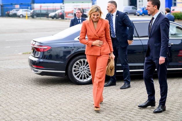 21-01-2026 Apeldoorn Queen Maxima arriving at the BDR Thermea and the factory of Remeha in Apeldoorn. Â  Copyright: xPPEx