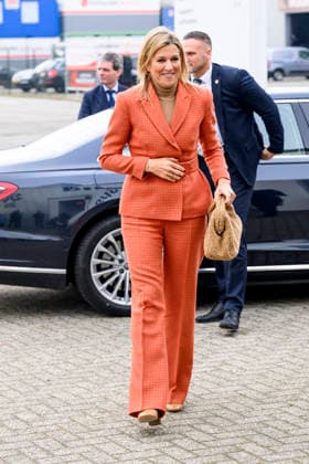 21-01-2026 Apeldoorn Queen Maxima arriving at the BDR Thermea and the factory of Remeha in Apeldoorn. Â  Copyright: xPPEx