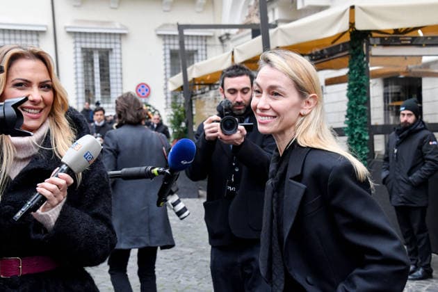 Rome, Death of Valentino Garavani - Chapel of Rest in Rome at his Foundation in Piazza Mignanelli - In the photo: Eleonora Abbagnato  Copyright: xVincenzoxLandix xipa-agency.netx xDxAngelo Landix IPA_Agency_IPA70368890