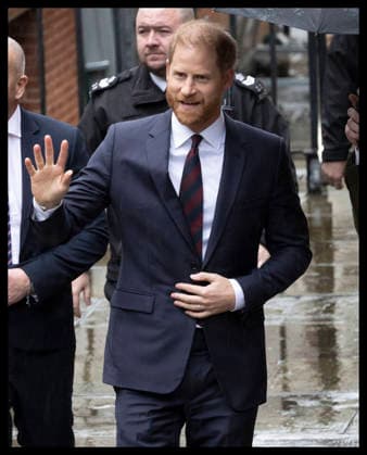 . 21 01 2026. London, United Kingdom. Prince Harry, the Duke of Sussex, arriving to give evidence at the High Court in London, on day three of his trial against Associated Newspapers.  xStephenxLockx xi-Imagesx IIM-26522-0010