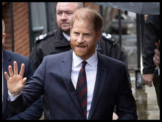 . 21 01 2026. London, United Kingdom. Prince Harry, the Duke of Sussex, arriving to give evidence at the High Court in London, on day three of his trial against Associated Newspapers.  xStephenxLockx xi-Imagesx IIM-26522-0013