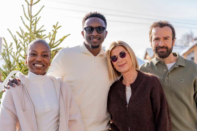 CELEBRITES : Festival International de Comedie - Alpe Huez - 21 01 2026 ALPE D HUEZ, FRANCE - Sandra Parfait, Ahmed Sylla, Michele Laroque, Amaury De Crayencour attend the L infiltrÃ e Photocall during the 29th L Alpe d Huez International Comedy Film Festival on January 21, 2026 in Alpe d Huez, France. Photo by Sandrine Thesillat PsNewZ  Copyright: xSandrinexTHESILLATx