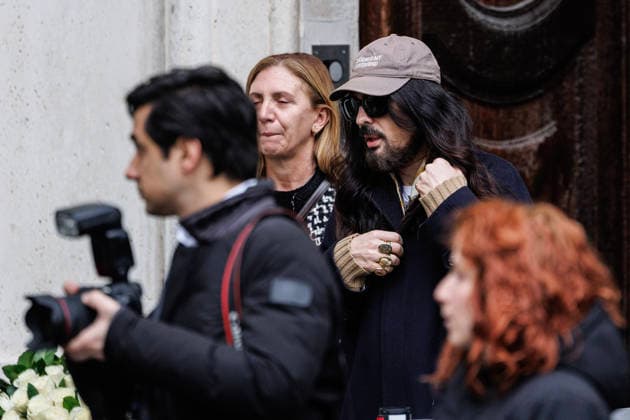 Valentino Garavani s funeral chapel Alessandro Michele at Valentino Garavani s funeral chapel, Rome, January 21, 2026, Credit:Francesco Fotia Avalon Italy, Italia, Rome  Copyright: xFrancescoxFotiax xAvalonx 1067965422