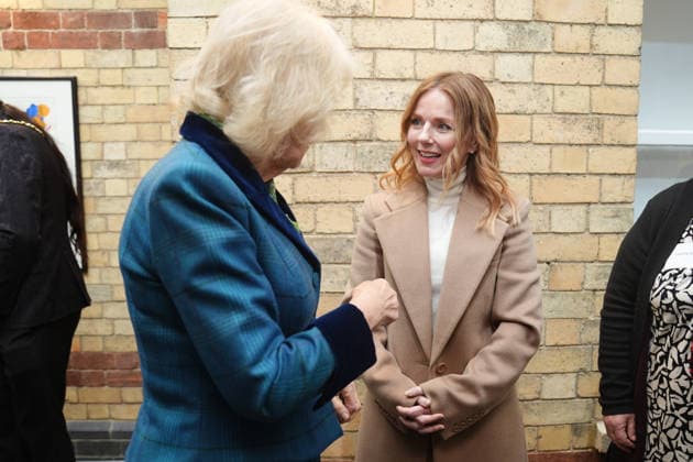 Queen Camilla visit to Cheltenham Queen Camilla, President of Maggie s, speaks with former Spice Girl Geri Halliwell-Horner during a visit to the charity s centre in Cheltenham, Gloucestershire, as they mark the 30th anniversary of the first Maggie s centre opening. Picture date: Wednesday January 21, 2026. PA Photo., Credit:Jacob King Avalon UK, Cheltenham  Copyright: xJacobxKingx xAvalonx 1067984702