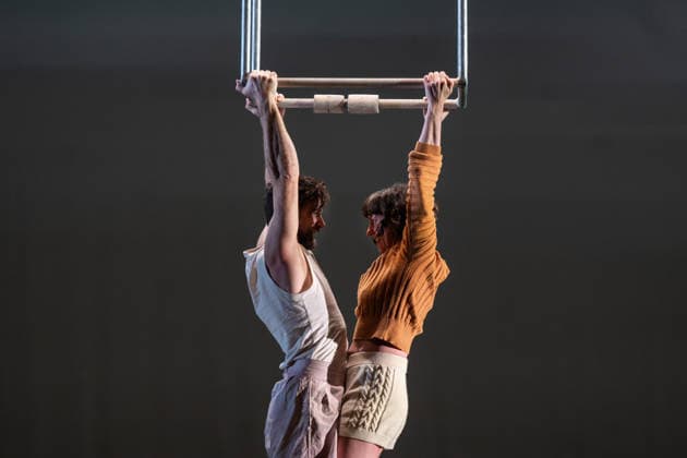 Ockham s Razor photocall, London, UK, 21 January 2026 Circus extraordinaire duo Ockham s Razor rehearsing at Artsdepot, London, UK, 21 January 2026., Credit:Avalon  Copyright: xAvalonx 1067994772