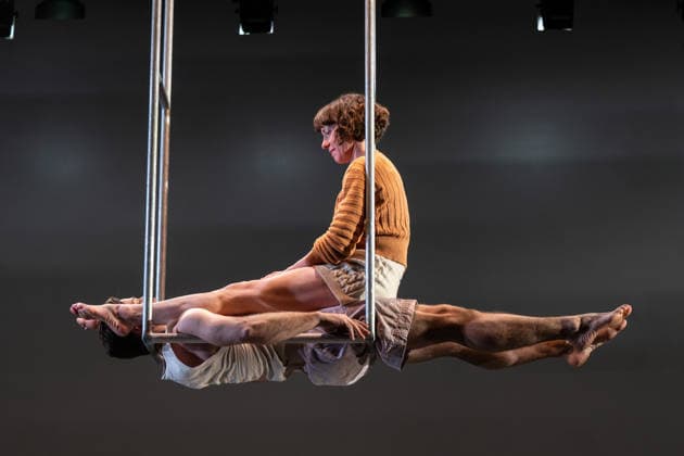 Ockham s Razor photocall, London, UK, 21 January 2026 Circus extraordinaire duo Ockham s Razor rehearsing at Artsdepot, London, UK, 21 January 2026., Credit:Avalon  Copyright: xAvalonx 1067994795