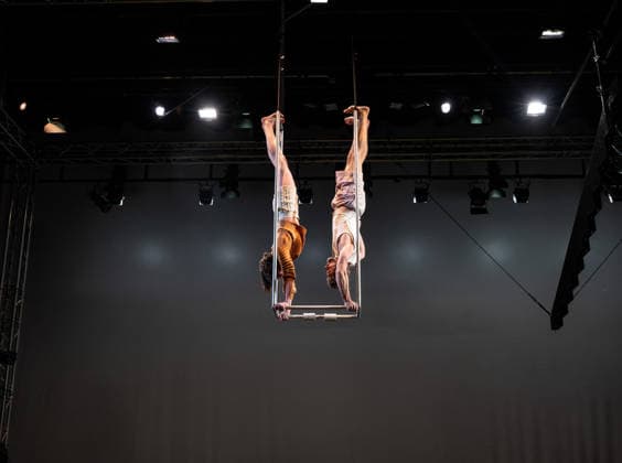 Ockham s Razor photocall, London, UK, 21 January 2026 Circus extraordinaire duo Ockham s Razor rehearsing at Artsdepot, London, UK, 21 January 2026., Credit:Avalon  Copyright: xAvalonx 1067994928