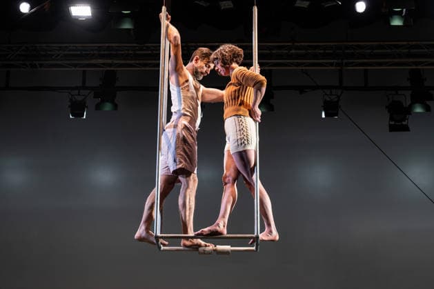 Ockham s Razor photocall, London, UK, 21 January 2026 Circus extraordinaire duo Ockham s Razor rehearsing at Artsdepot, London, UK, 21 January 2026., Credit:Avalon  Copyright: xAvalonx 1067995018