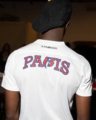 Collaboration Paris Saint Germain 3 Paradis Collection Prêt à Porter Mode Masculine Automne Hiver 2026 2027 lors de la Fashion Week de Paris PFW , le 21 Janvier 2026 Jeremy MELLOUL Bestimage Celebrities at 3 Paradis Fashion Show Menswear Collection Fall Winter 2026 2027 during Paris Fashion Week on 21th January 2026 Paris France  Copyright: xJeremyxMelloulx xBestimagexJeremyxMelloulx xBestimagex