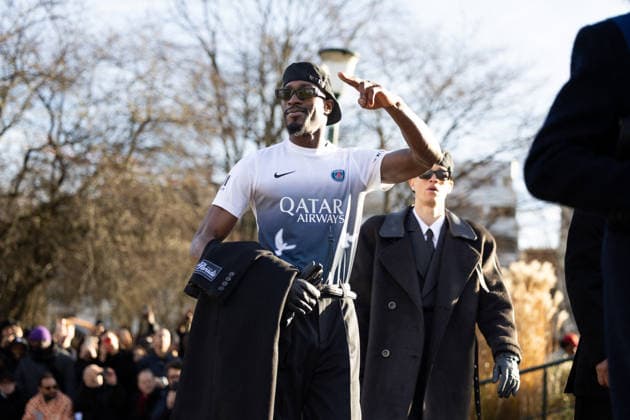 Collaboration Paris Saint Germain 3 Paradis Collection Prêt à Porter Mode Masculine Automne Hiver 2026 2027 lors de la Fashion Week de Paris PFW , le 21 Janvier 2026 Jeremy MELLOUL Bestimage Celebrities at 3 Paradis Fashion Show Menswear Collection Fall Winter 2026 2027 during Paris Fashion Week on 21th January 2026 Paris France  Copyright: xJeremyxMelloulx xBestimagexJeremyxMelloulx xBestimagex