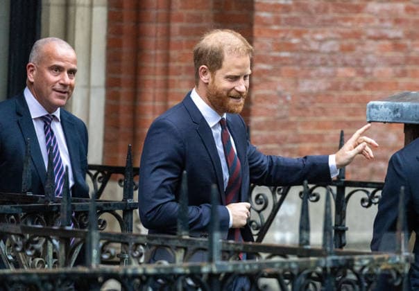 January 21, 2026, London, England, United Kingdom: Prince HARRY, the Duke of Sussex, leaves the Royal Courts Of Justice, central London, after completing evidence at the trial over allegations of unlawful information gathering brought against Associated Newspapers Limited (ANL) by seven people - the Duke of Sussex, Baroness Doreen Lawrence, Sir Elton John, David Furnish, Liz Hurley, Sadie Frost and Sir Simon Hughes. London United Kingdom - ZUMAs262 20260121_zip_s262_030 Copyright: xTayfunxSalcix