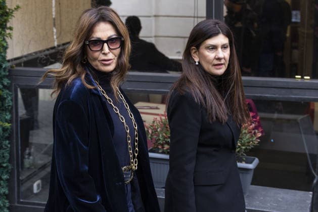 Funeral of Valentino Garavani in Rome ROME, ITALY - JANUARY 21: Daniela Santanche , Minister of Tourism of the Italian Republic, is seen at Foundation Valentino Garavani and Giancarlo Giammetti at Mignanelli Square on January 21, 2026 in Rome, Italy. Italian fashion designer Valentino Garavani died at 93 years old in Rome on January 19. Primo Barol Anadolu Rome Italy. Editorial use only. Please get in touch for any other usage.  Copyright: x2026xAnadoluxPrimoxBarolx