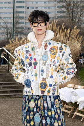 Kong Jirojmontri au défilé 3 Paradis Collection Prêt à Porter Mode Masculine Automne Hiver 2026 2027 lors de la Fashion Week de Paris PFW , le 21 Janvier 2026 Jeremy MELLOUL Bestimage Celebrities at 3 Paradis Fashion Show Menswear Collection Fall Winter 2026 2027 during Paris Fashion Week on 21th January 2026 Paris France  Copyright: xJeremyxMelloulx xBestimagexJeremyxMelloulx xBestimagex
