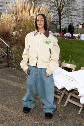 Dina Ayada at 3 Paradis Prêt à Porter Collection Mode Masculine Automne Hiver 2026 2027 during Paris Fashion Week PFW , le 21 Janvier 2026 Jeremy MELLOUL Bestimage Celebrities at 3 Paradis Fashion Show Menswear Collection Fall Winter 2026 2027 during Paris Fashion Week on 21th January 2026 Paris France  Copyright: xJeremyxMelloulx xBestimagexJeremyxMelloulx xBestimagex