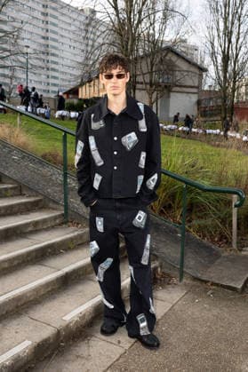 Kit Price au défilé 3 Paradis Collection Prêt à Porter Mode Masculine Automne Hiver 2026 2027 lors de la Fashion Week de Paris PFW , le 21 Janvier 2026 Jeremy MELLOUL Bestimage Celebrities at 3 Paradis Fashion Show Menswear Collection Fall Winter 2026 2027 during Paris Fashion Week on 21th January 2026 Paris France  Copyright: xJeremyxMelloulx xBestimagexJeremyxMelloulx xBestimagex